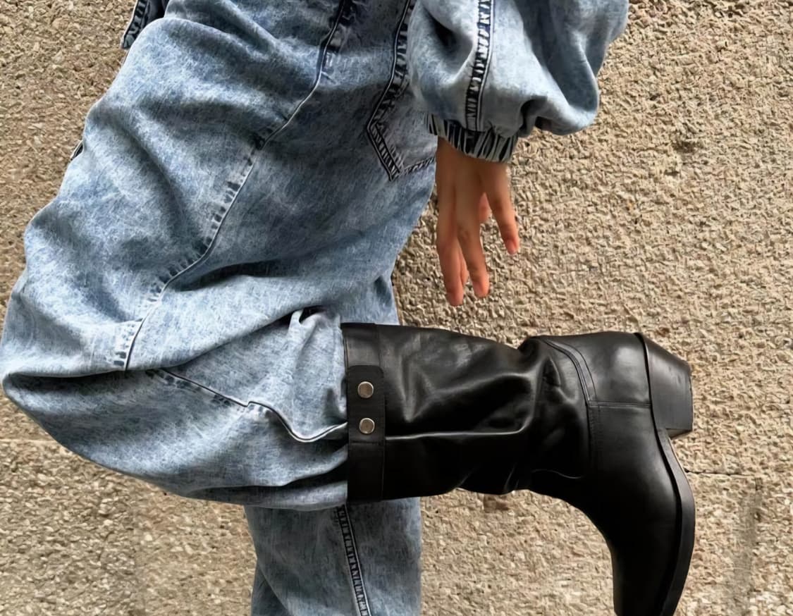 이자벨마랑 아담ademe 앵글 부츠 (블랙 38size) 상품이미지2