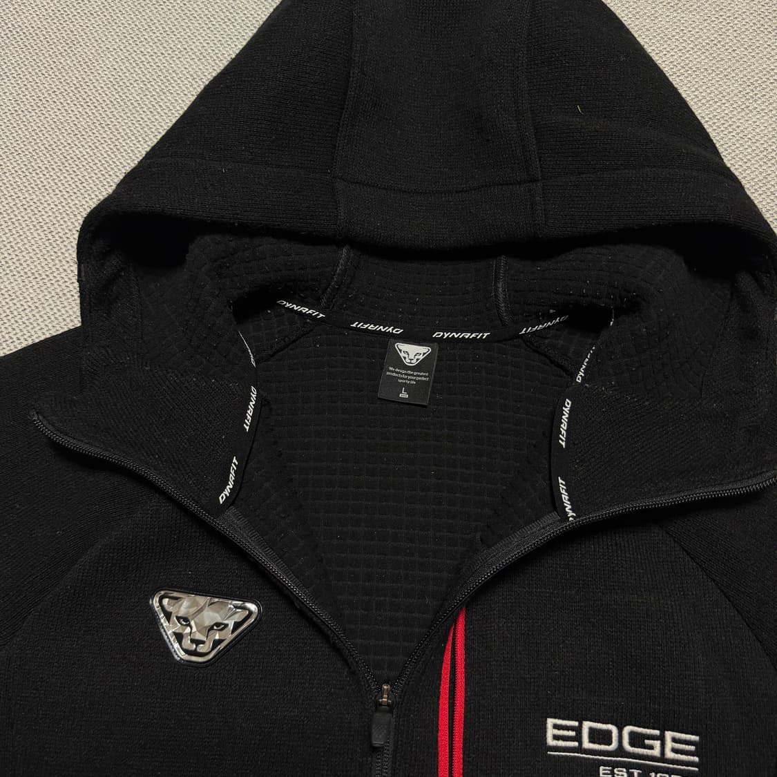 다이나핏 사이드로고 플리스 후드집업 상품이미지3