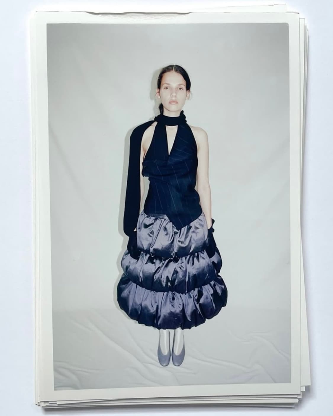 팔로마울 Flauta 장갑 머플러/다크 그레이 상품이미지2