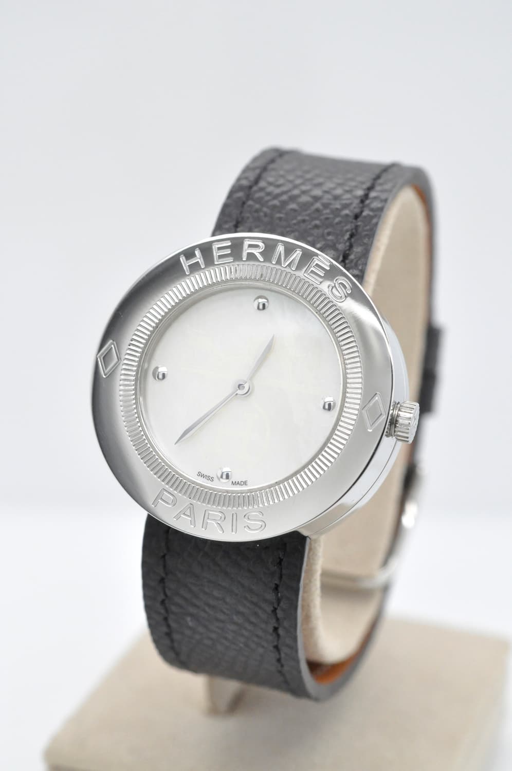 에르메스 Pass pass 중고명품 천연자개 손목시계 여성용 여성가죽시계 상품이미지3