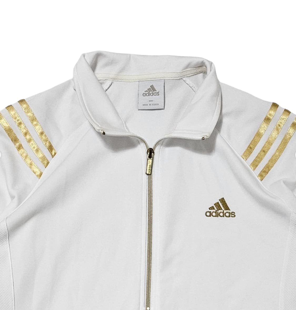 아디다스 화이트 금장 대장 트랙탑 져지 A060 상품이미지2