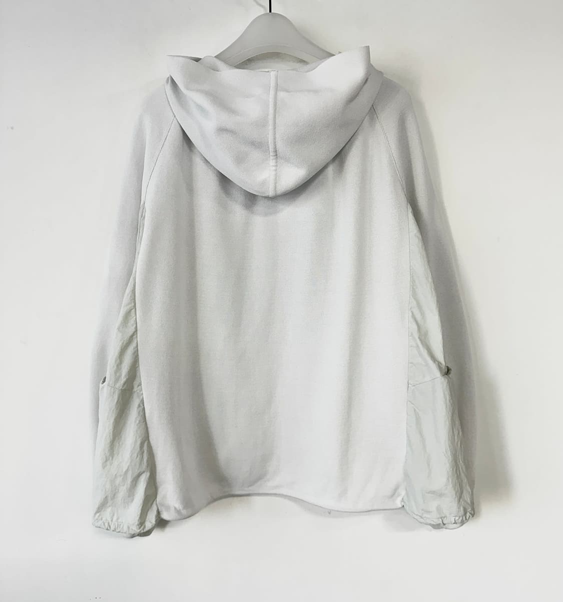 시스템 텍스처블록 후드 집업 상품이미지5