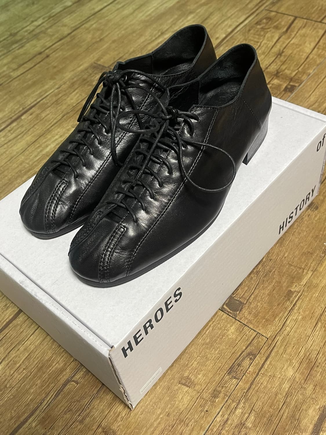ROUND TOE LACE-UP_2.0 (+3cm) W250 상품이미지3