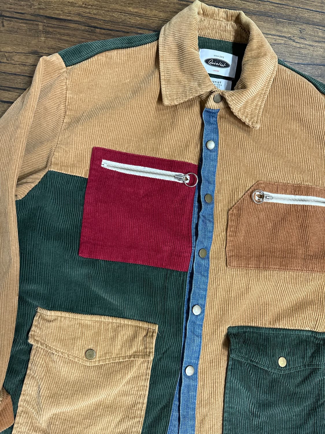 Quietist 콰이어티스트 코듀로이 멀티컬러 자켓 L 상품이미지2