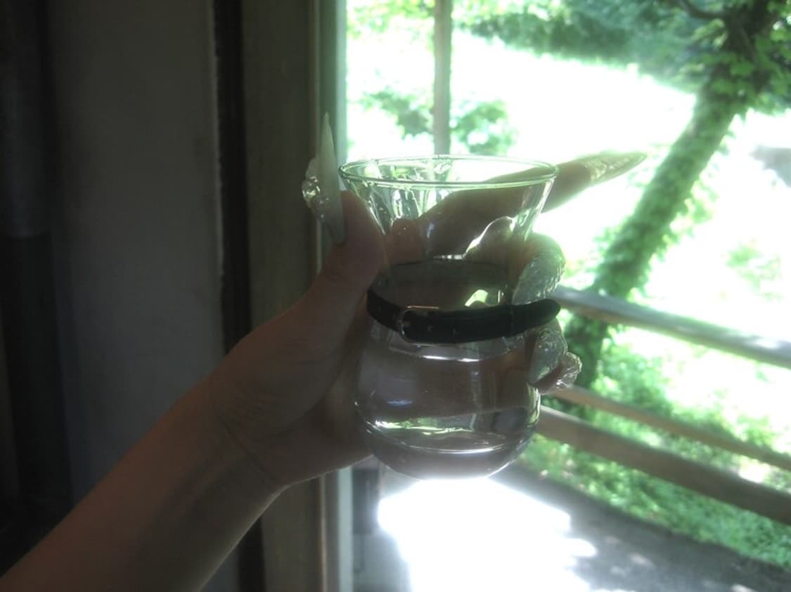 Frustrated Oyster Belted Water Glass 상품이미지2