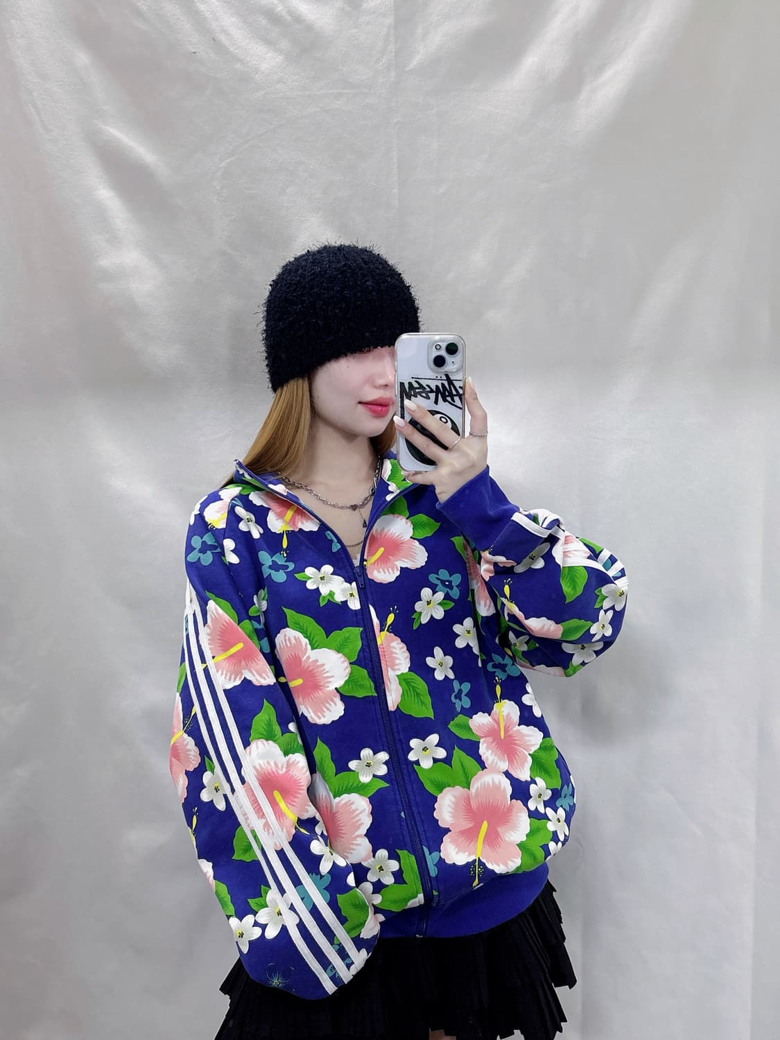 아디다스 • 제레미스캇 플라워 패턴 트랙탑  상품이미지2