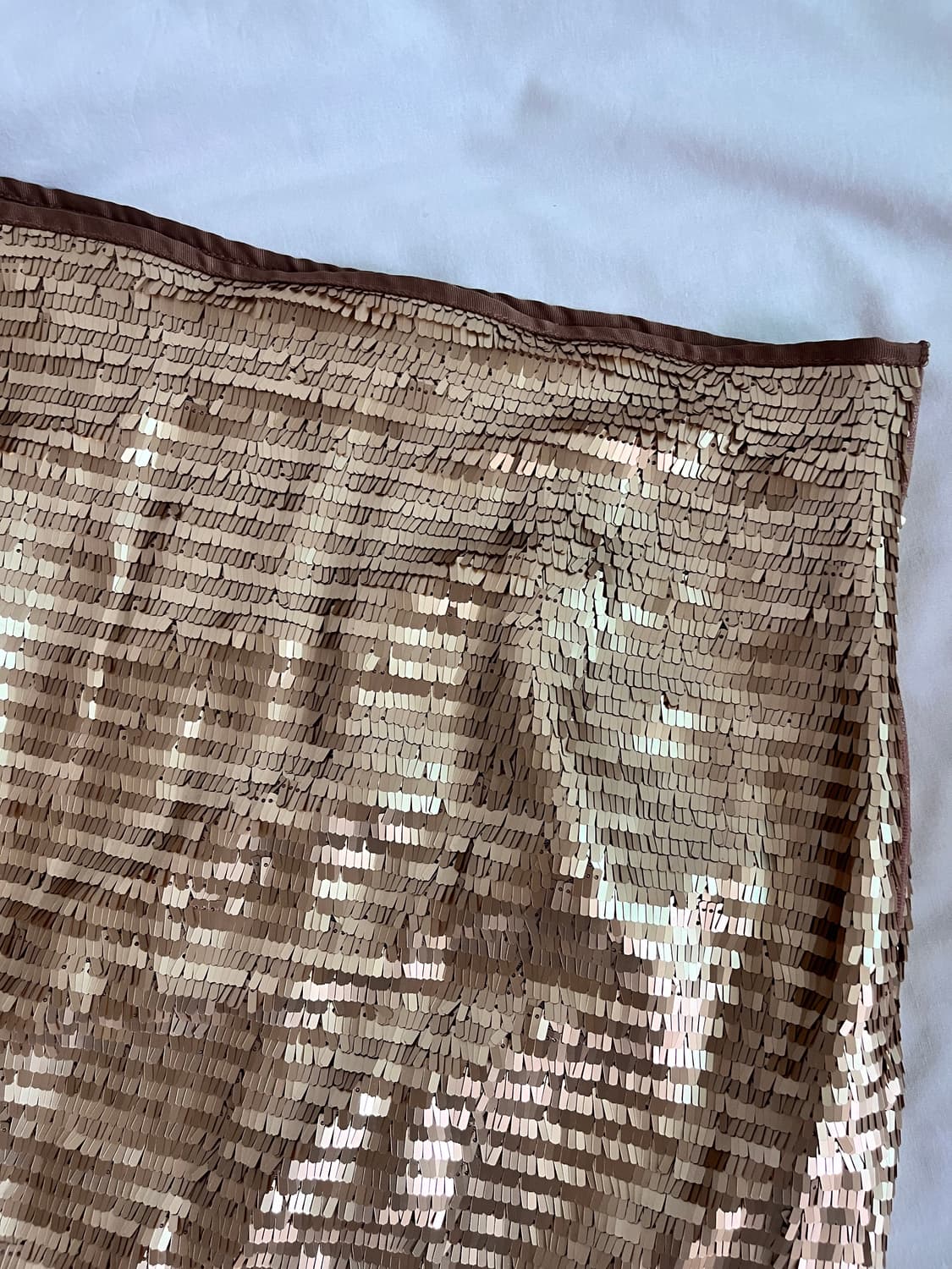 Gold sequin mini skirt 상품이미지2