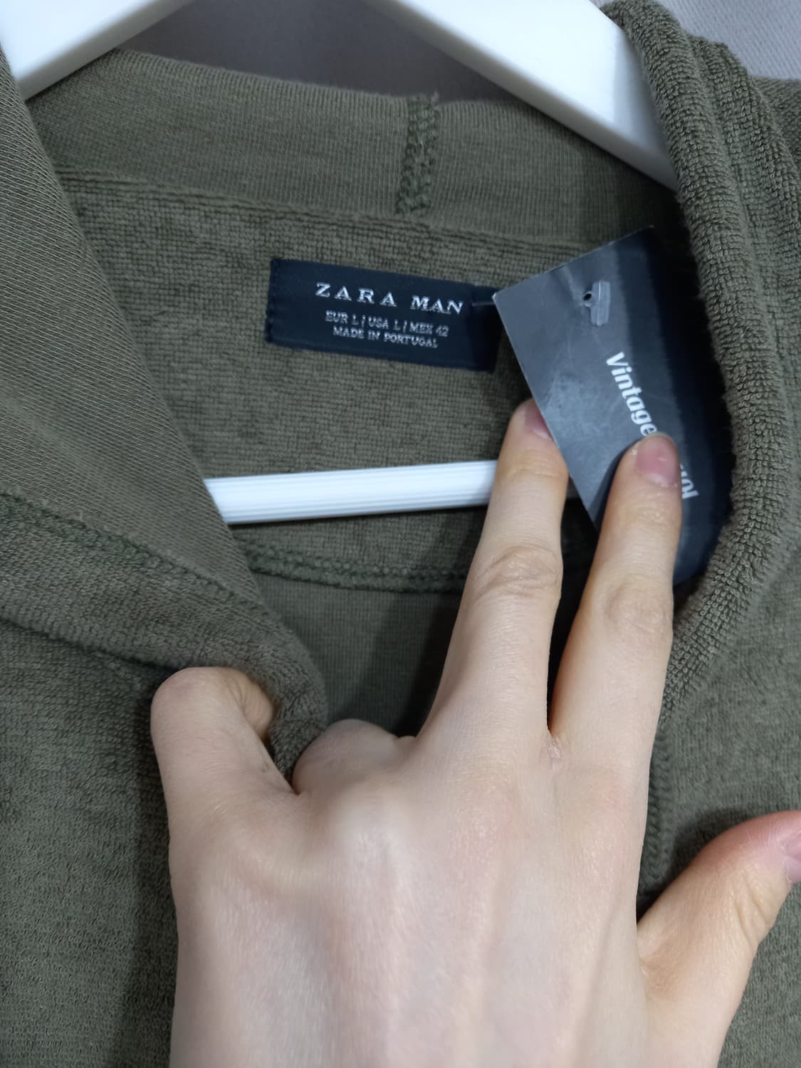 자라 후드집업 상품이미지2