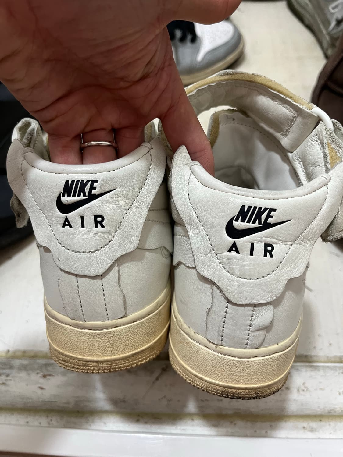 나이키 꼼데가르송 에어포스 7.5 상품이미지2