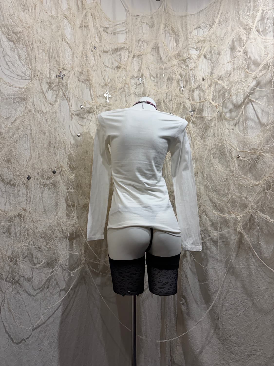 Y2K rock&roll cubic long sleeve 상품이미지4