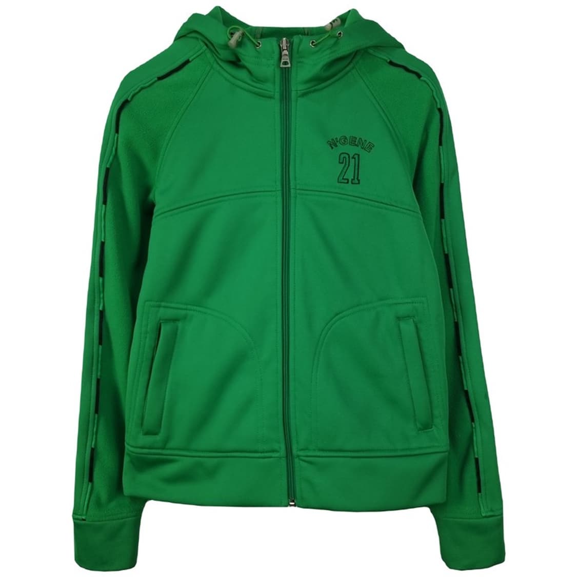 [엔진] 빅로고 빈티지 후드 집업 그린 M19766 상품이미지2