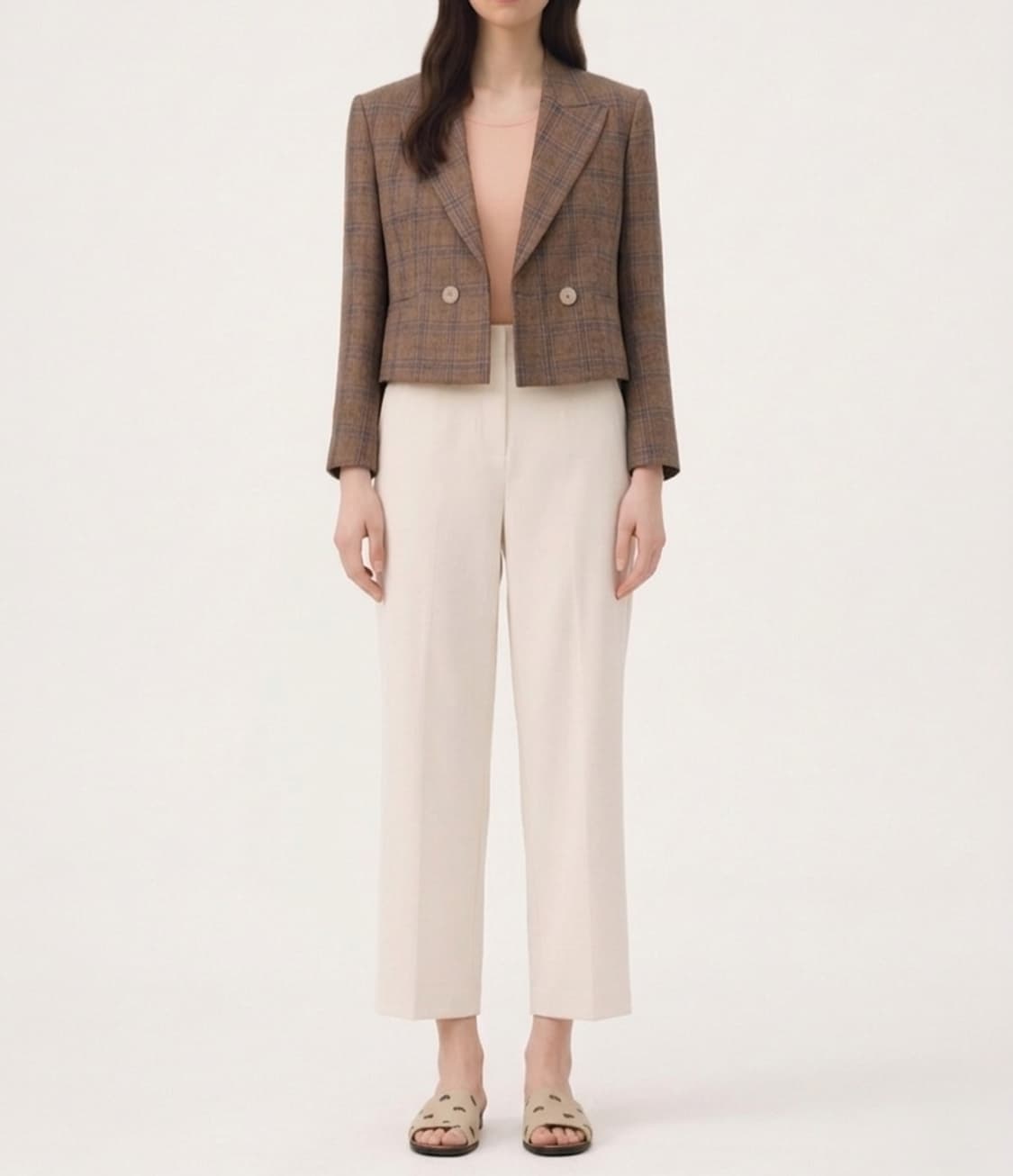 미샤 린넨블렌드 자켓 44사이즈(55가능) 상품이미지1