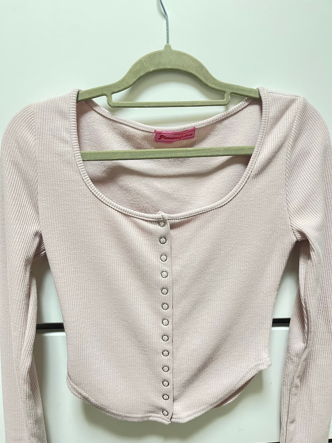 플리즈노팔로우 베베 스냅탑 핑크 (단종,희귀) 상품이미지2