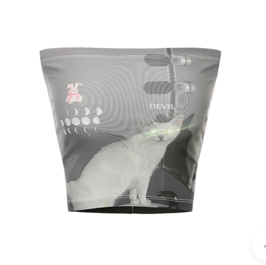 클럿스튜디오 devil cat 튜브탑  상품이미지1