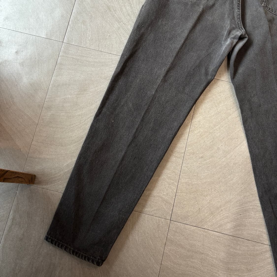 94년 미국 생산 리바이스 550 데님 블랙 팬츠 바지 상품이미지8