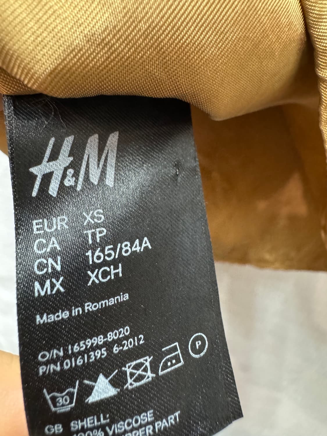 새상품) 메종 마르지엘라 x H&M 베스트/블라우스 셋업XS(XS~S) 상품이미지6