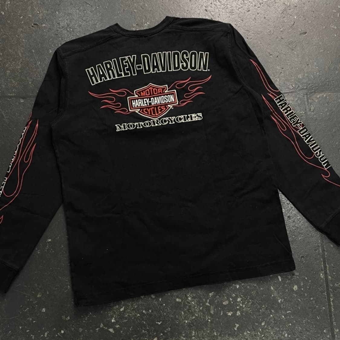 105 할리데이비슨 플레임 롱슬리브  상품이미지5