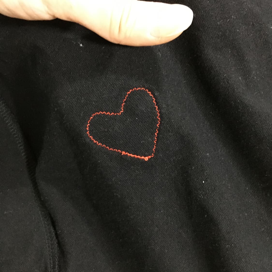투티/A9 comme des garcons play 반팔 티 하트 패치 상품이미지8
