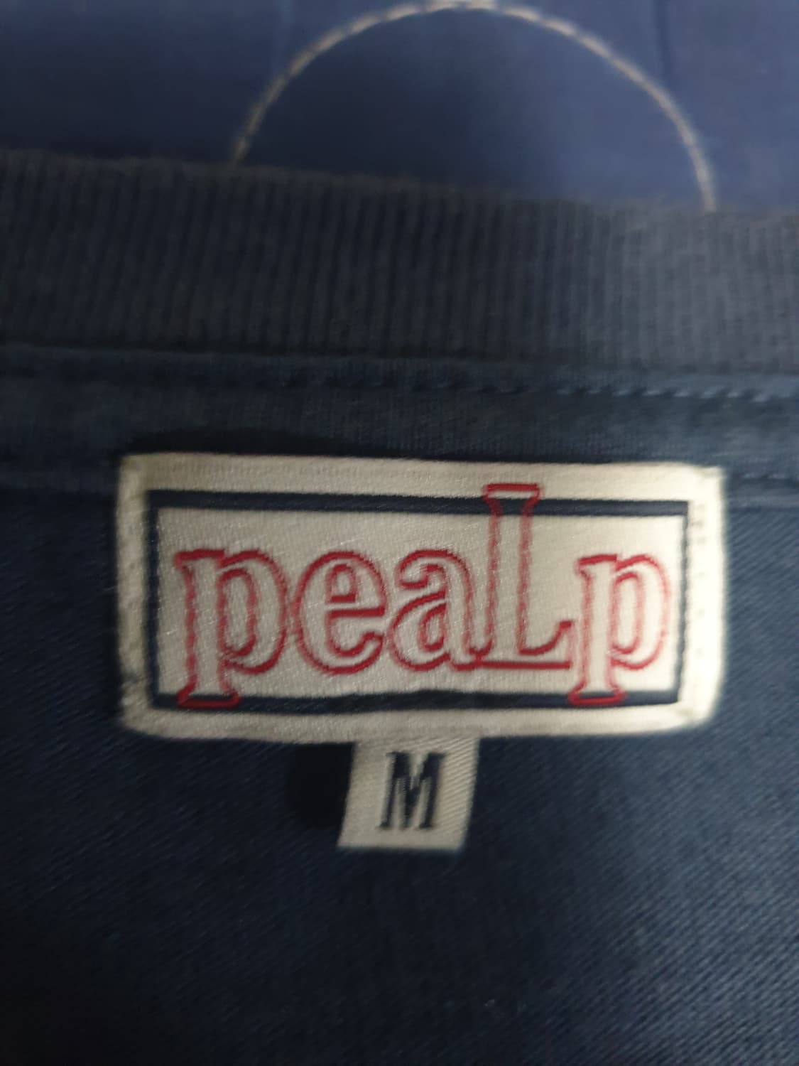 PEALP 필프 오버사이즈 빈티지로고 코튼 반팔티 (M) 상품이미지3