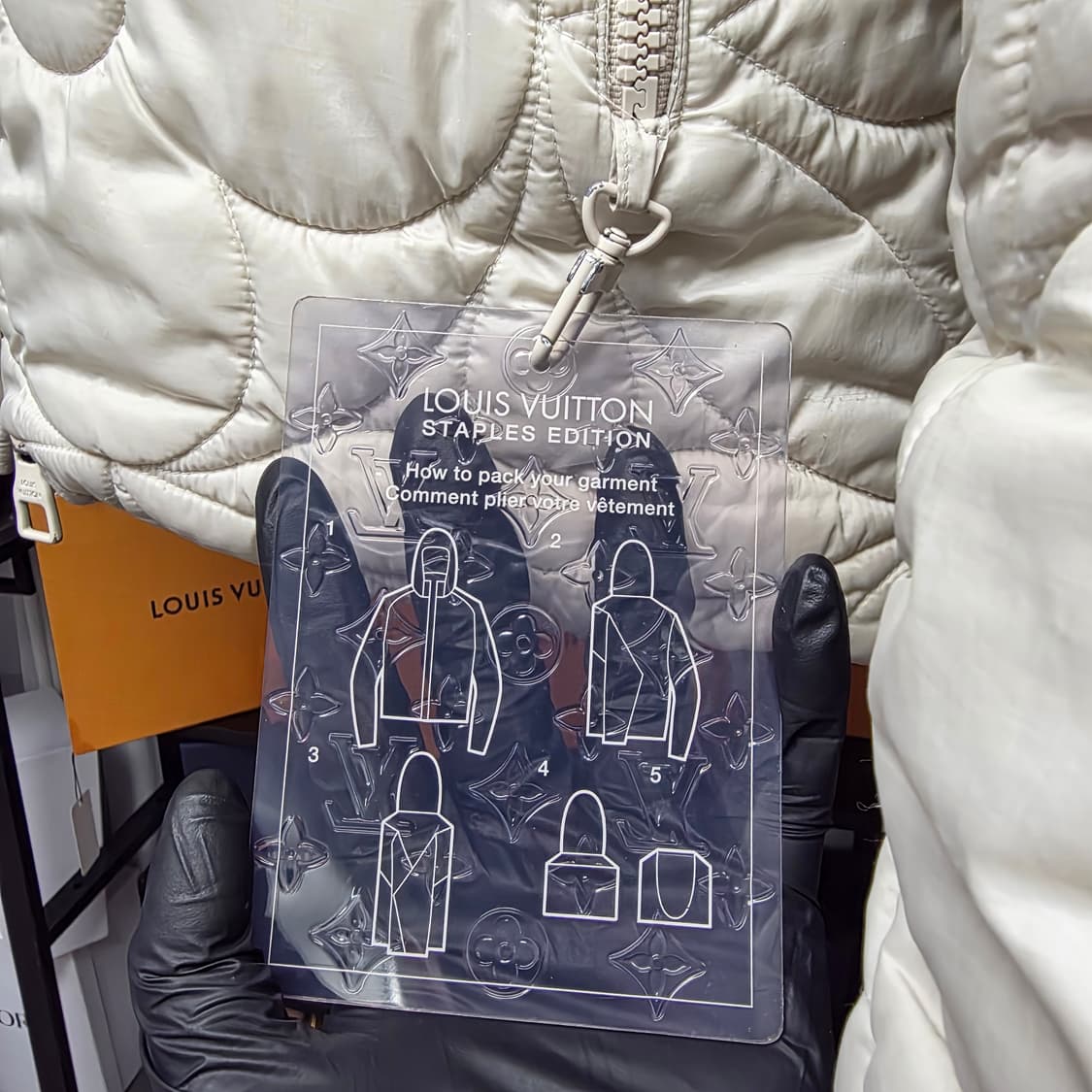 {클로젯}[52][백화점판]루이비통 플라워 퀄팅 패딩 자켓 상품이미지3