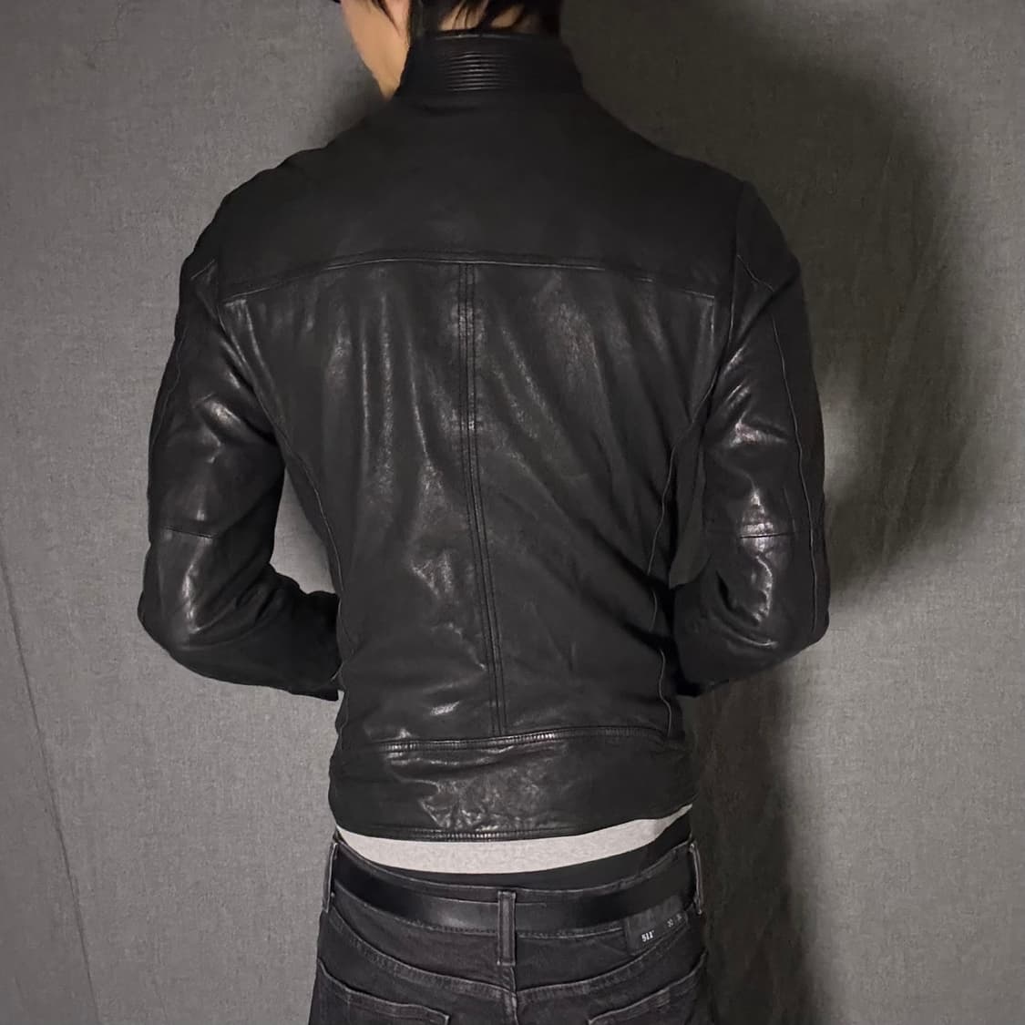 ltaly lamb skin leather jacket 상품이미지5
