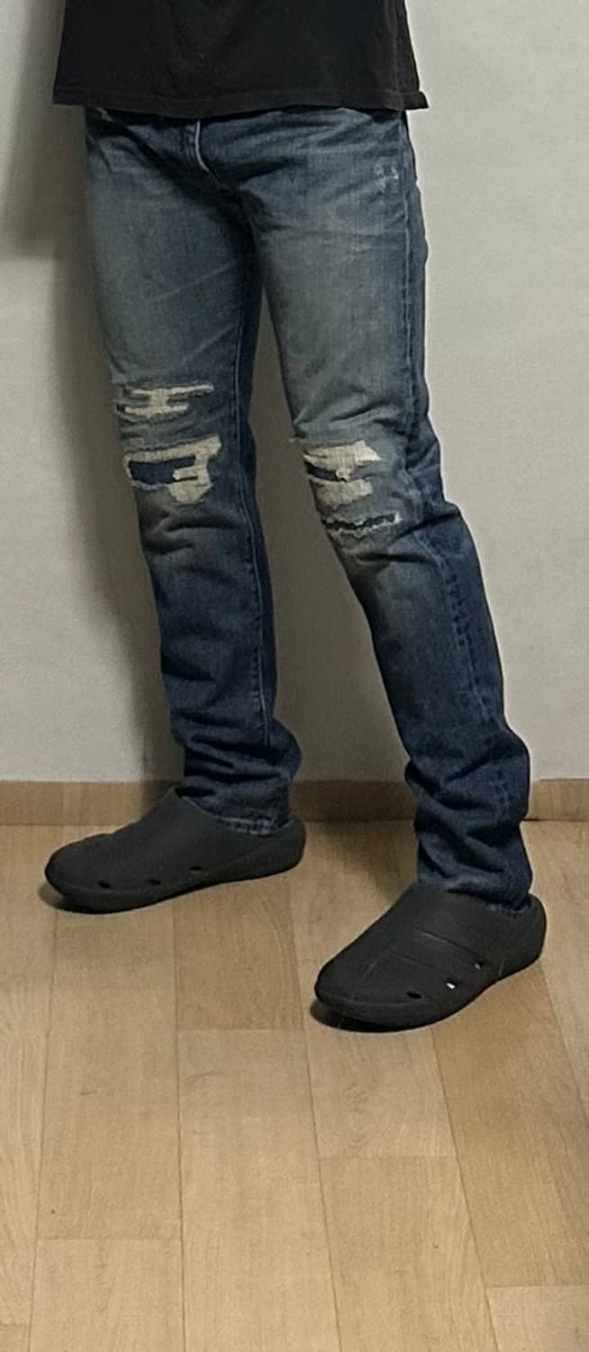 더블알엘 RRL 리페어 데님 팬츠 상품이미지7