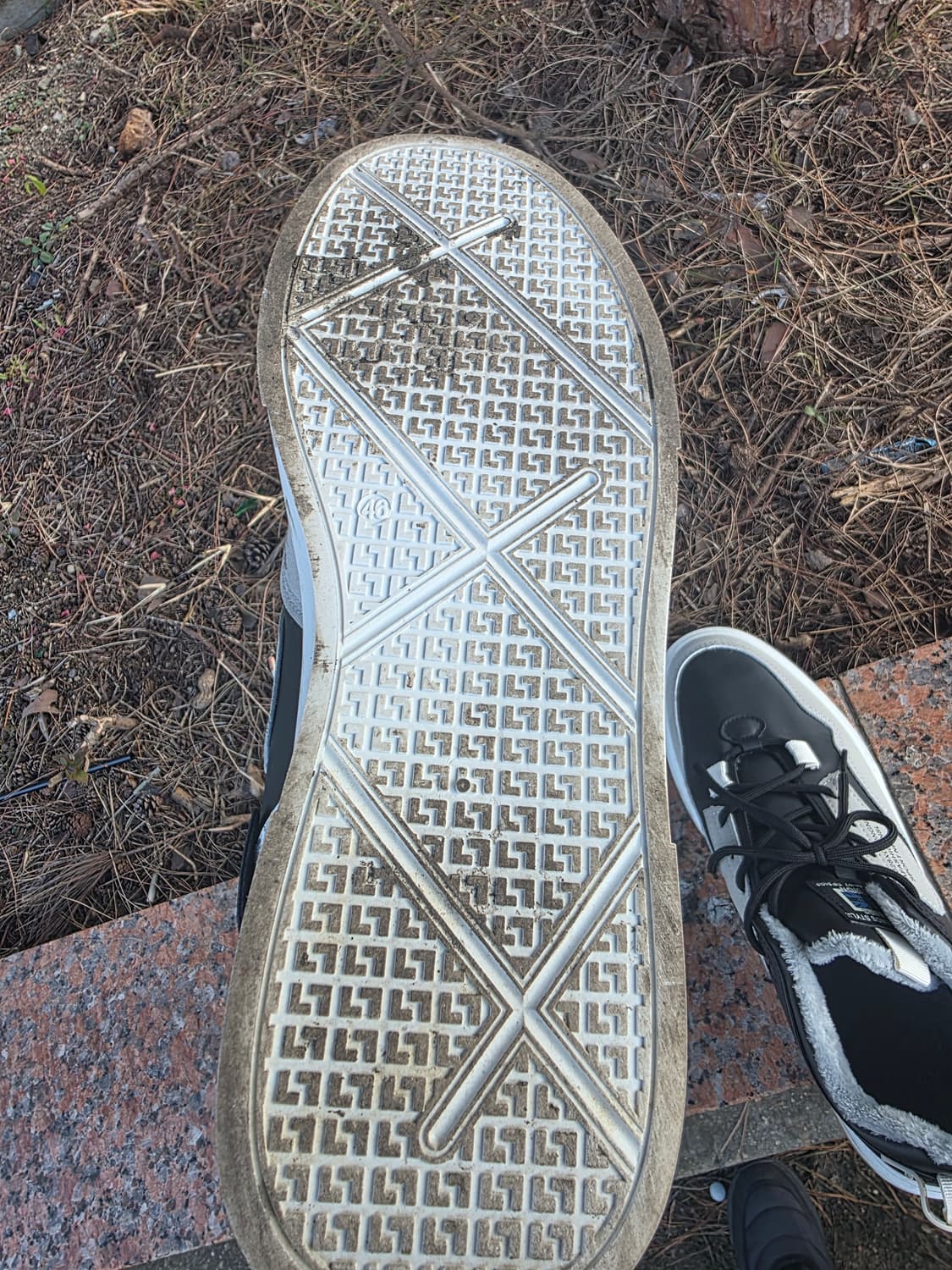 검정 하이탑 운동화 275사이즈 상품이미지5