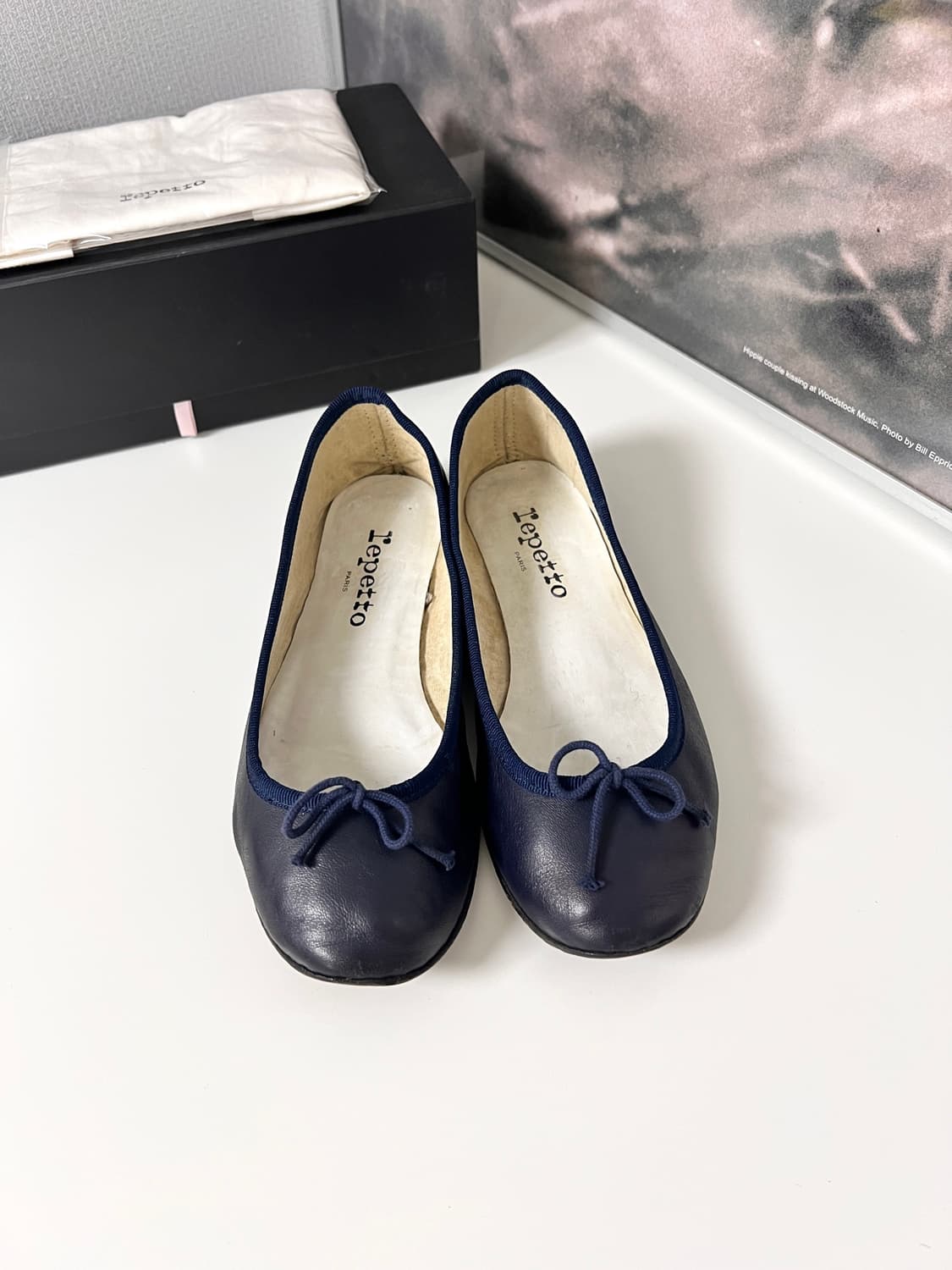REPETTO-CENDRILLON 산드리옹 Navy / 37 size 상품이미지1