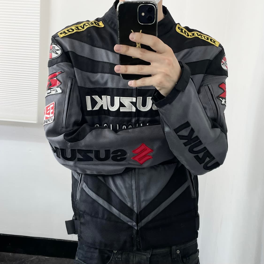 스즈키 요시무라 GSX-R 패치워크 레이싱 자켓 상품이미지4