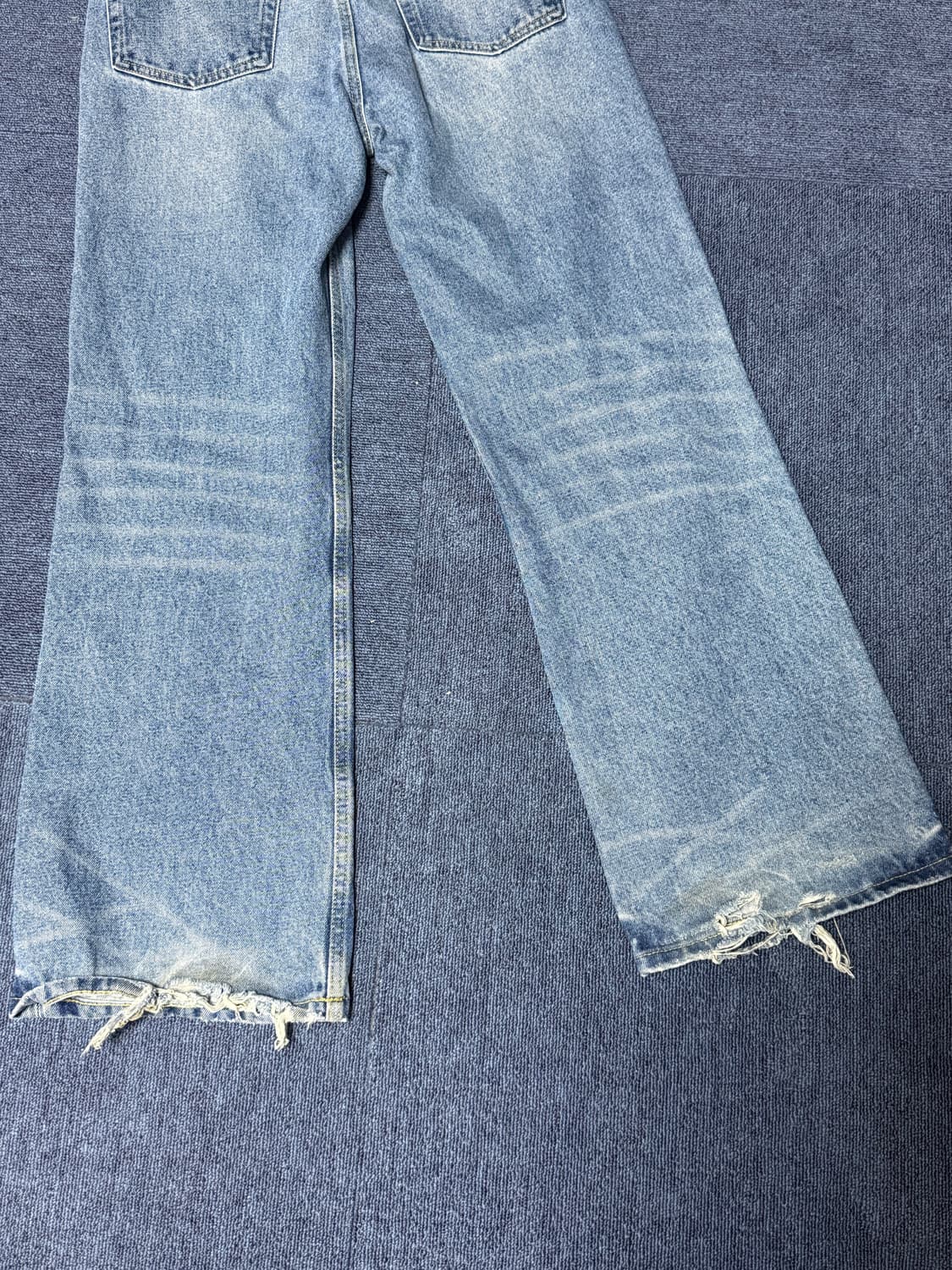 [29] 아크네 스튜디오 2021m 스트레이트 레그 루즈핏 진 상품이미지4