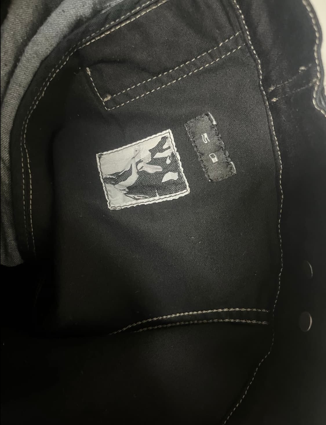 릭오웬스 다크쉐도우 2013s 왁스코팅 몰리노사선 자켓 상품이미지2