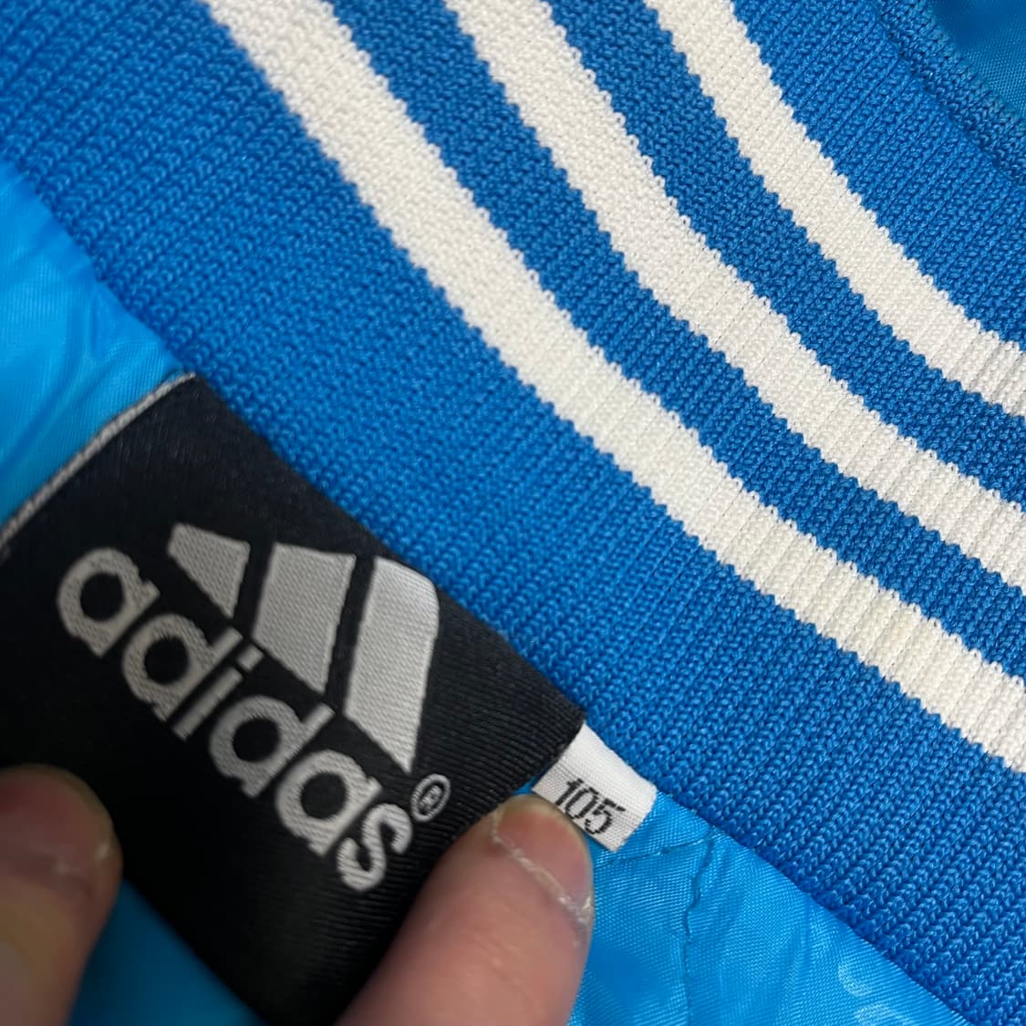아디다스 올드스쿨 빅로고 바람막이 점퍼 XL/105 상품이미지9