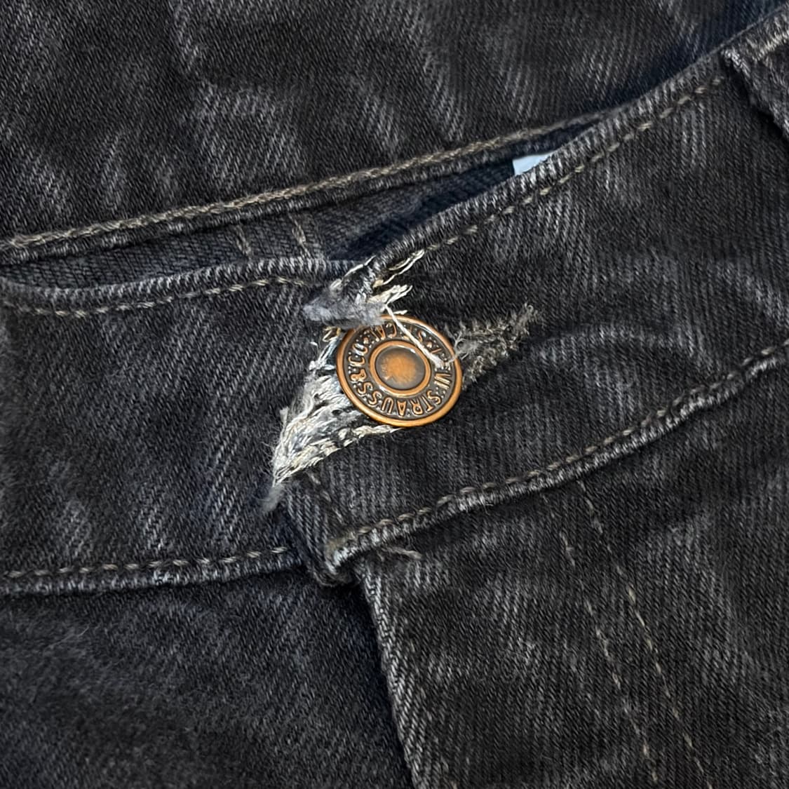 90s Made in USA 빈티지 리바이스 512 블랙진 청바지 상품이미지4