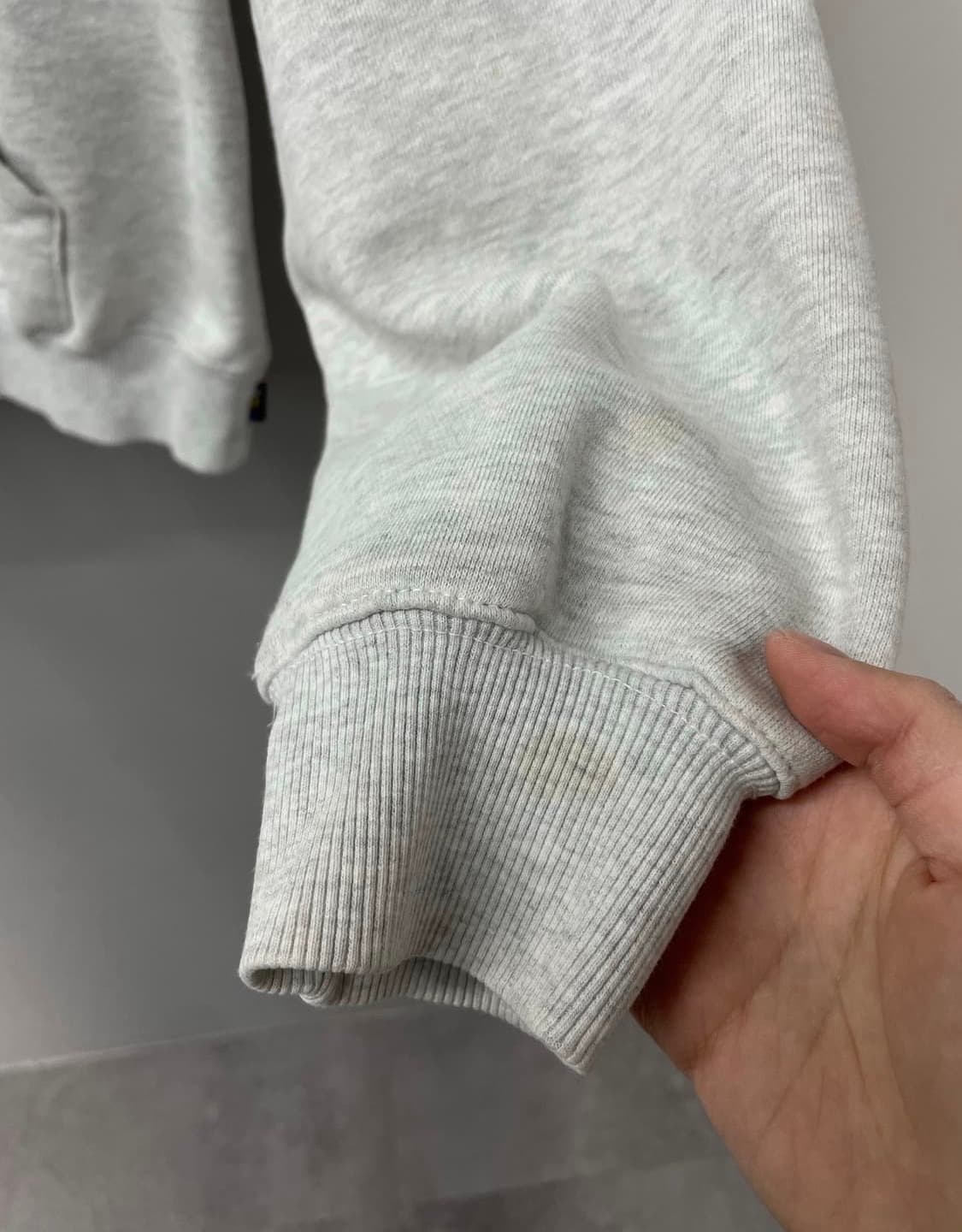 아이앱 스튜디오 후드티 화이트 그레이 상품이미지4