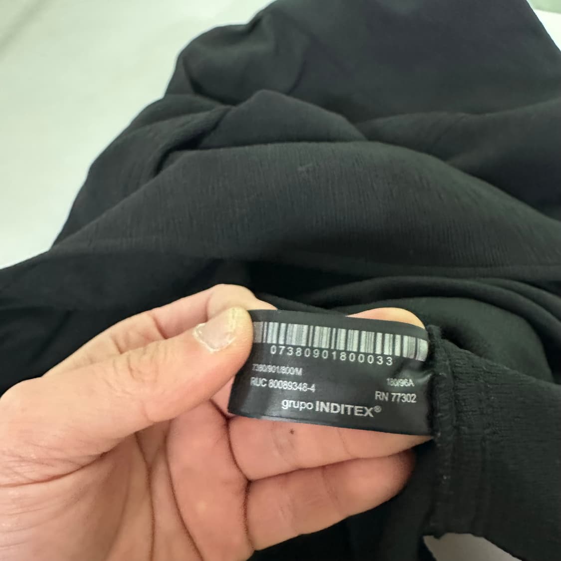 M-L 자라 맨 루즈오버핏 암포켓 폴리 플리츠넘버 상품이미지7