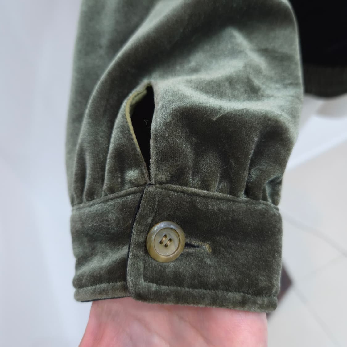 일본 하라주쿠 빈티지 벨벳 트랙자켓 상품이미지4