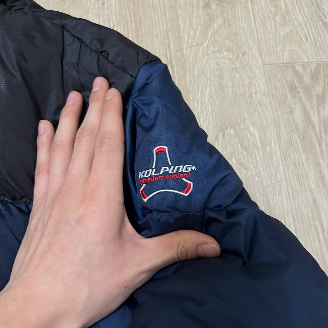콜핑 남성 덕다운 푸퍼 패딩 L/100  상품이미지5