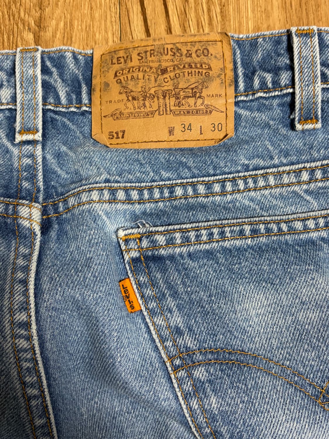 90s levis 517 made in usa 상품이미지3