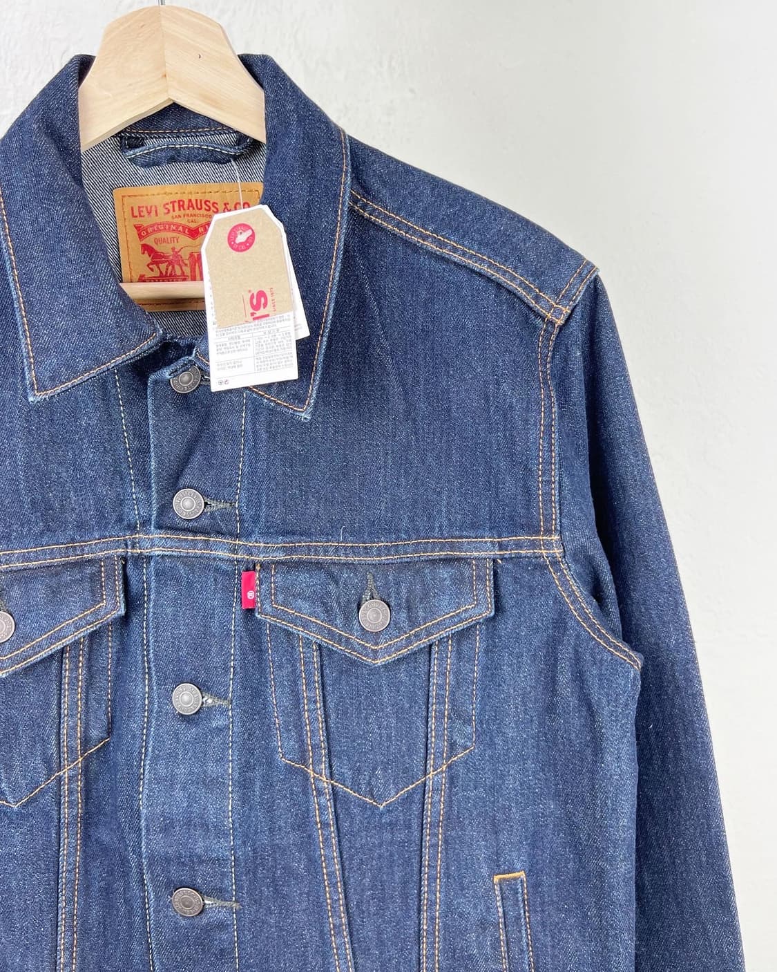 리바이스 인디고 데님 트러커자켓  상품이미지2