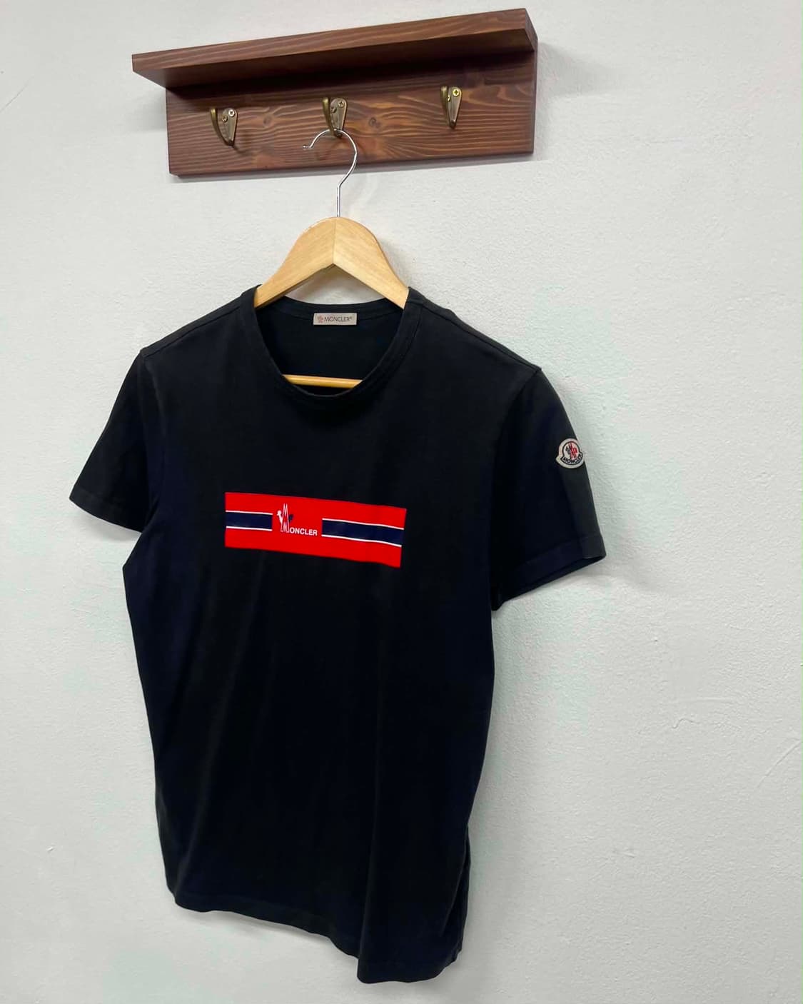[M] Moncler Tricolor Logo T-Shirt 상품이미지2