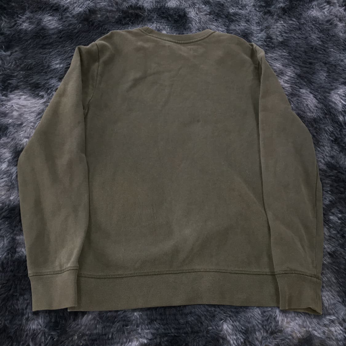 투티/0206 ALLSAINTS 자수로고 맨투맨 스웻셔츠 카키 상품이미지3