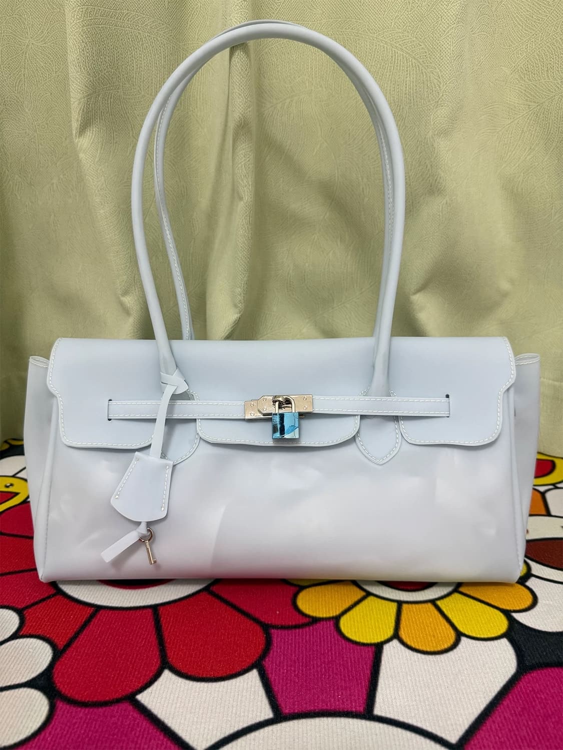 젤리버킨백 🫧 (jelly firkin bag) 스카이블루 상품이미지2