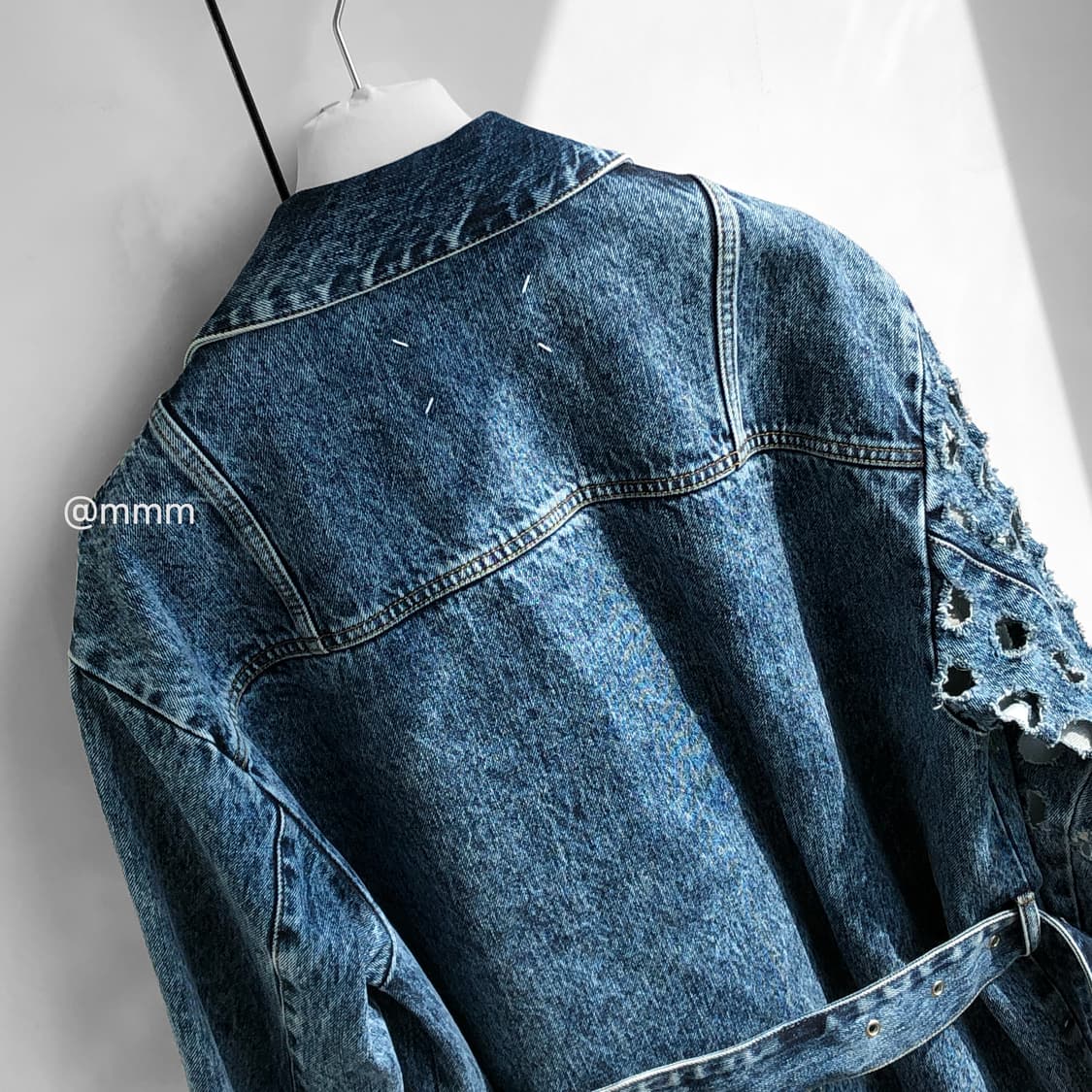 마르지엘라/벨티드 데님 자켓 상품이미지7