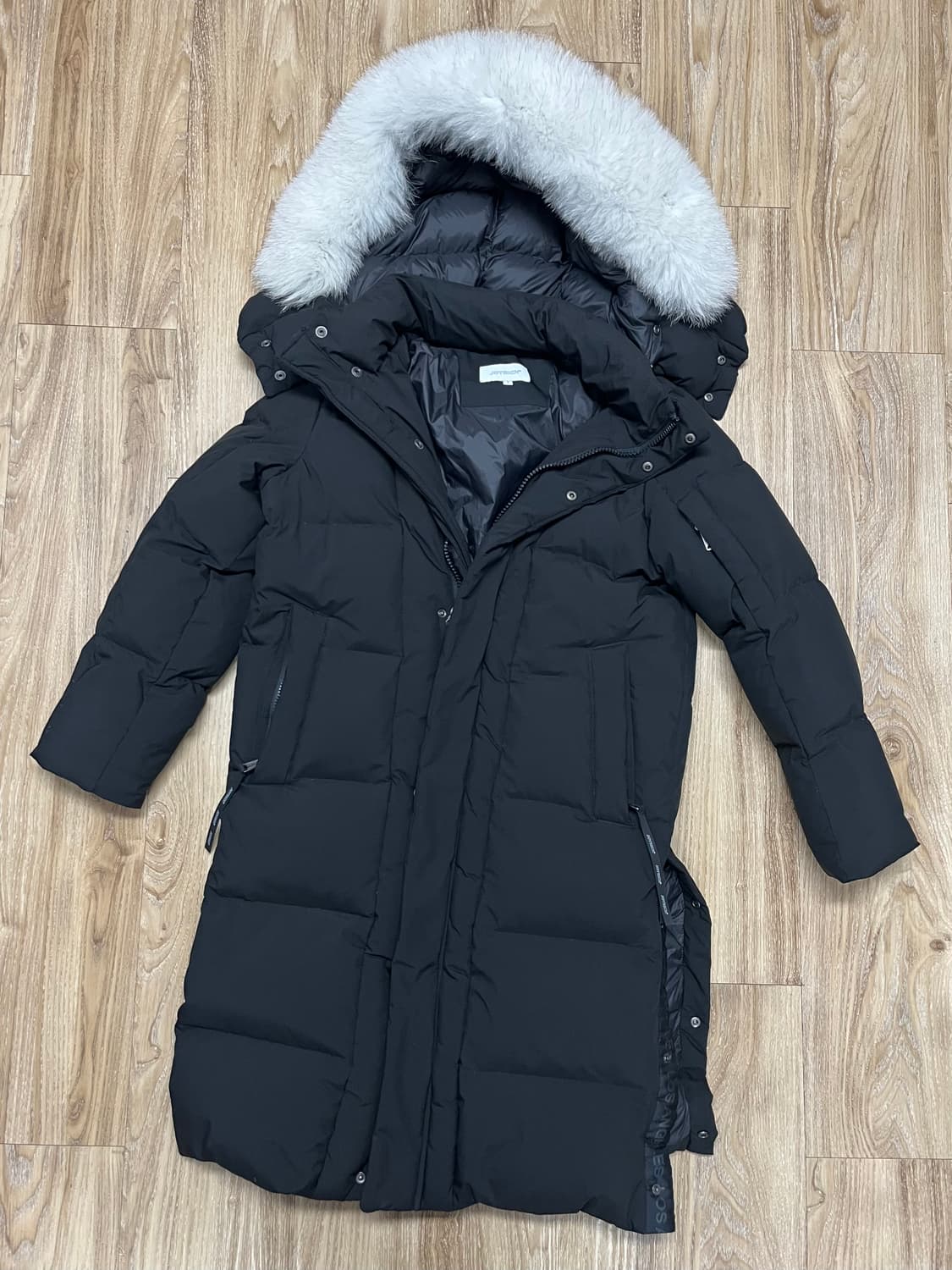 조이리치 폭스퍼 구스다운 롱패딩 상품이미지1