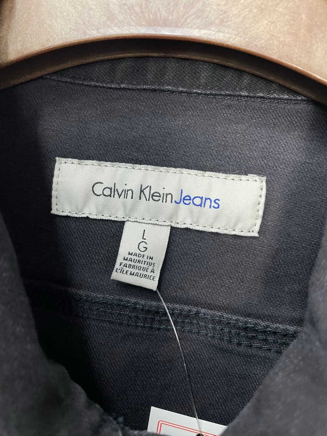 캘빈클라인 진스 블랙 데님 자켓 H1679 상품이미지5