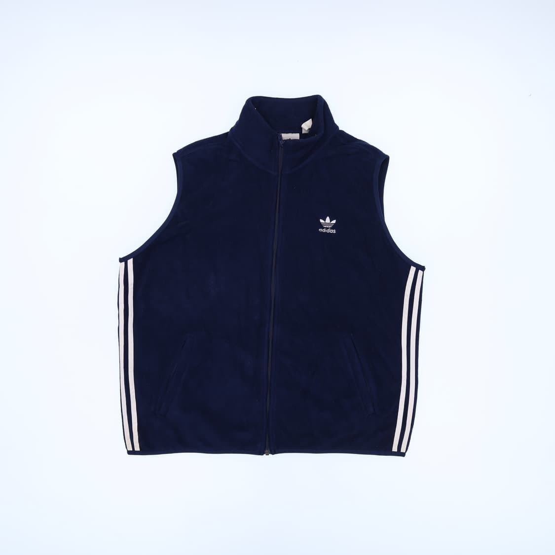 105 아디다스 22s 플리스 집업 조끼 N7399 상품이미지1