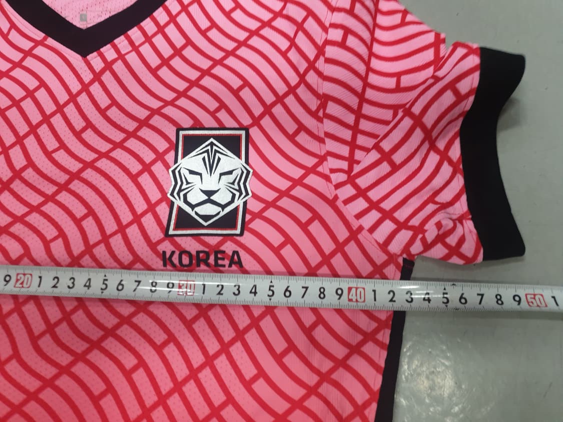 나이키 대한민국 축구 유니폼 핑크 S 상품이미지5