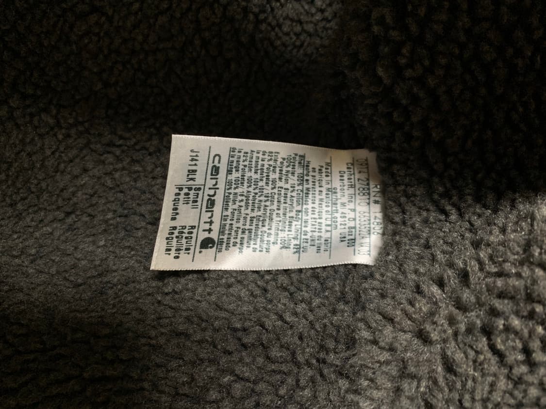 칼하트 j141-시에라 블랙 S 상품이미지5