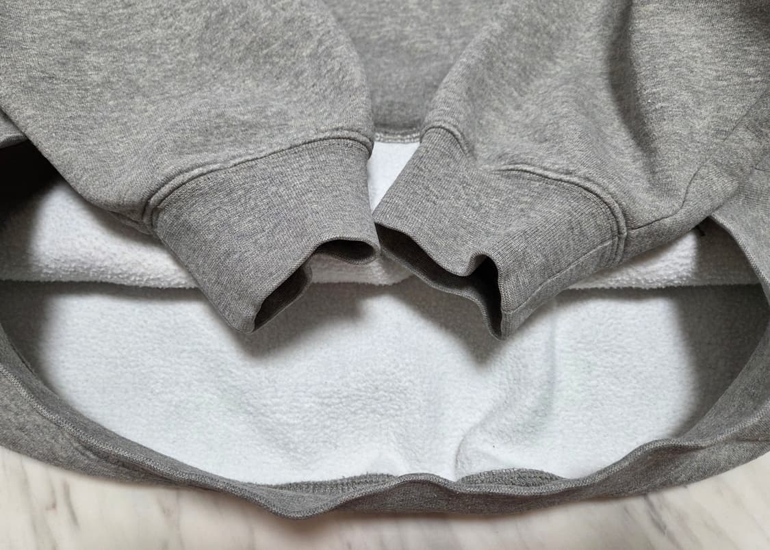 피오갓에센셜 그레이 풀오버 후드티 상품이미지6