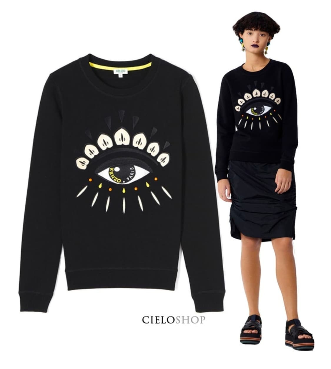 (매장) 겐조(Kenzo) 빅아이 자수 맨투맨 S size 상품이미지2